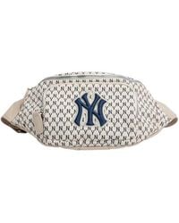 MLB - Monogram Series Retro Full Print Ny New York Yankees Casual Classic Fanny Pack - Lyst