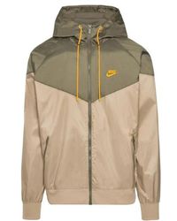 Nike - Sportswear Windrunner Hooded Jacket 'Khaki' - Lyst