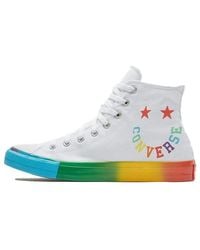Converse - Chuck Taylor All Star Hi Smiley Multi Sneaker - Lyst