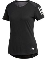 adidas - (Wmns) Own The Run Tee Running Short-Sleeve Tee - Lyst