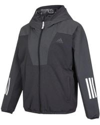 adidas - (Wmns) Cny Mid Jkt Reversible Sports Hooded Jacket - Lyst
