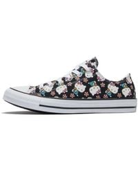Converse - Hello Kitty X Chuck Taylor All Star Ox 'Kitty Flower Pattern' - Lyst