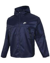 Nike - As Sportswear Ltwt Wvn Jkt Jacket Revival Obsidian - Lyst