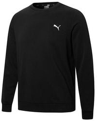 PUMA - Ess Logo Printing Round Neck Sports Pullover - Lyst