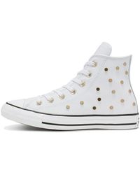 Converse - (Wmns) Chuck Taylor All Star Studs High Top Leather Spot Rivet - Lyst