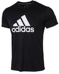 adidas - Training Casual Sports Short Sleeve - Lyst