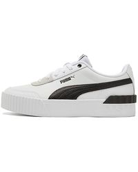 PUMA Muse Maia Luxe White Shoes | Lyst