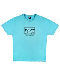 New Balance - X Noritake Crossover Funny Cartoon Photo Printing Casual Short Sleeve Lake T-shirt - Lyst