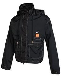 Nike - Kd Swoosh Embroidered Pattern Woven Basketball Jacket Asia Edition - Lyst