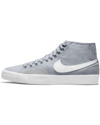 Nike - Blazer Court Mid Sb 'Wolf' - Lyst