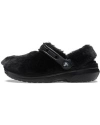 Crocs™ - Classic Fur Sure Slip On Clogs - Lyst
