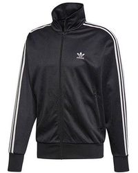 adidas - Originals Stand Collar Athleisure Casual Sports Stripe Jacket - Lyst