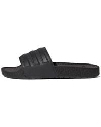 adidas - Adilette Boost Slide 'Carbon Core' - Lyst