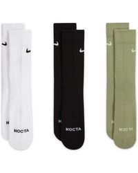 Nike - X Nocta Drake Crew Socks (3 Pairs) - Lyst