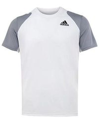 adidas - Colorblock Logo Sports Training Short Sleeve - Lyst