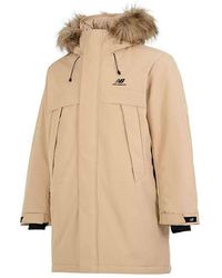 New Balance - Long Puff Down Jacket - Lyst