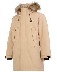 New Balance - Long Puff Down Jacket - Lyst