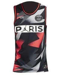 Nike - Paris Saint-Germain Mesh Cloth Jersey Infrared 23' - Lyst