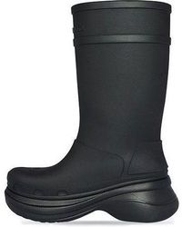 Balenciaga - X Crocs Wellington Boots - Lyst