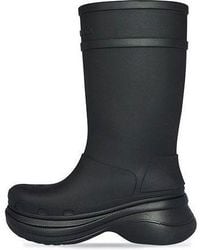Balenciaga - X Crocs Wellington Boots - Lyst