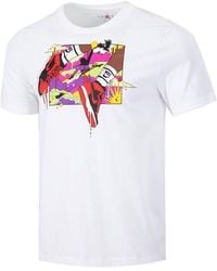 Nike - Running Training Casual Round Neck Cartoon Printing Short Sleeve - Lyst