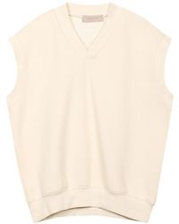 Fear Of God - Fw22 V Neck Vest 'Egg Shell' - Lyst