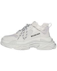 Balenciaga - (Wmns) Triple S Sneaker 'Faux Fur - Lyst