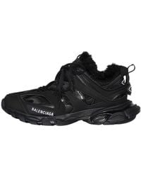 Balenciaga - (Wmns) Track Sneakers 'Fake Fur' - Lyst