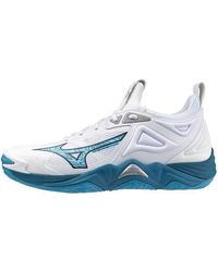 Mizuno - Wave Momentum 3 Sailor Bluensilver' - Lyst