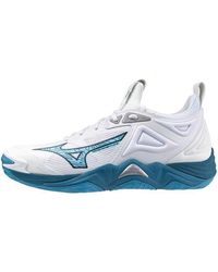 Mizuno - Wave Momentum 3 Sailor Bluensilver' - Lyst