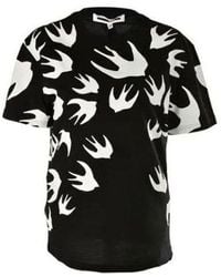McQueen - (Wmns) Logo Monogram T-Shirt - Lyst