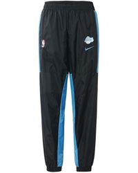 Nike - Los Angeles Lakers Colorblock Sports Training Knit Long Pants/Trousers Autumn - Lyst