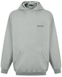 Balenciaga - Bb Medium Fit Hoodie - Lyst