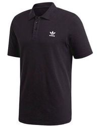 adidas - Originals Casual Sports Short Sleeve Polo Shirt - Lyst