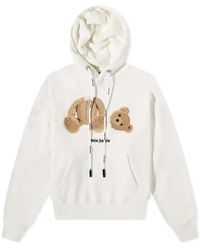 Palm Angels - Kill The Bear Popover Hoodie 'Off' - Lyst