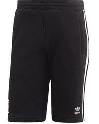 adidas - Originals Classic Side Stripe Casual Sports Shorts - Lyst