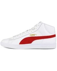 PUMA - Smash V2 Mid L - Lyst