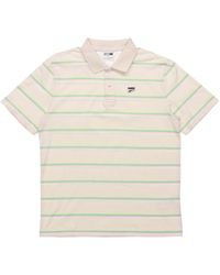 PUMA - Downtown Stripe Polo Tee Shirt - Lyst