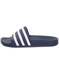 adidas - Adilette Slide 'Adi' - Lyst