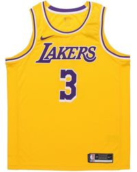 Nike - Nba Sports Basketball Jersey/Vest Sw Fan Edition 20 Season Los Angeles Lakers Davis No. 3 - Lyst