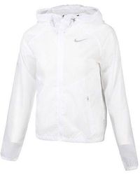 Nike - Zipper Cardigan Hooded Running Jacket - Lyst