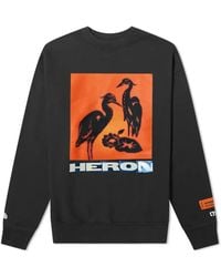 Heron Preston - Heron Tape Crew Sweatshirt - Lyst