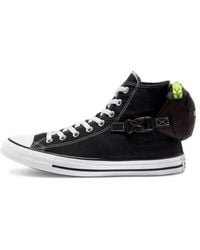 Converse Chuck Taylor All Star Buckle Up in Black for Men | Lyst