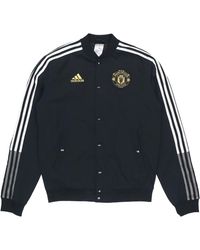 adidas - Mufc Cny Bomber Series Soccer/Football Sports Printing Aviator Jacket - Lyst
