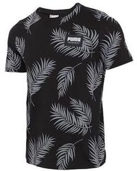 PUMA - Palm Fronds Floral Aop Shirt Short Sleeve - Lyst