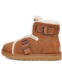 UGG - (Wmns) Dune Mini Buckle Boot Fleece Lined - Lyst