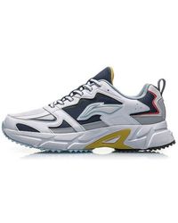 Li-ning - Retro Running Shoes 'Deep Water Duck' - Lyst