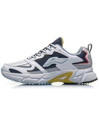 Li-ning - Retro Running Shoes 'Deep Water Duck' - Lyst