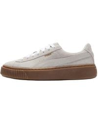 PUMA - (Wmns) Suede Platform Core L 'Whisper' - Lyst
