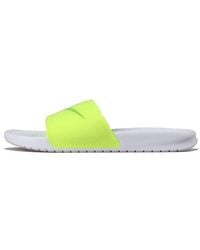 Nike - Benassi Jdi Print Fluorescence Slippers Volt - Lyst